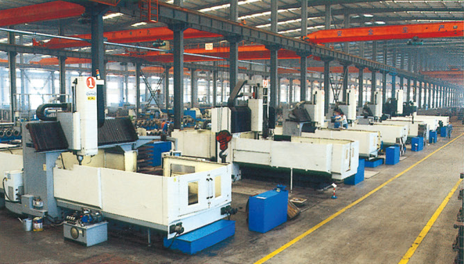 先進的數(shù)控加工中心